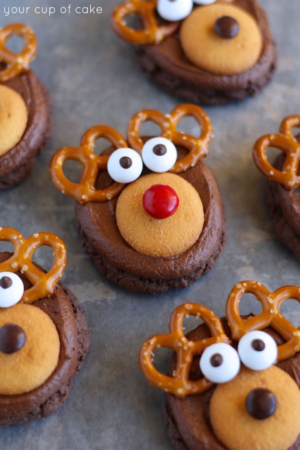 \"Rudolph-Reindeer-Cookies\"